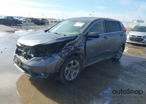 2019 Honda Cr-V Ex из США, поврежденный, VIN 7FARW2H55KE047602